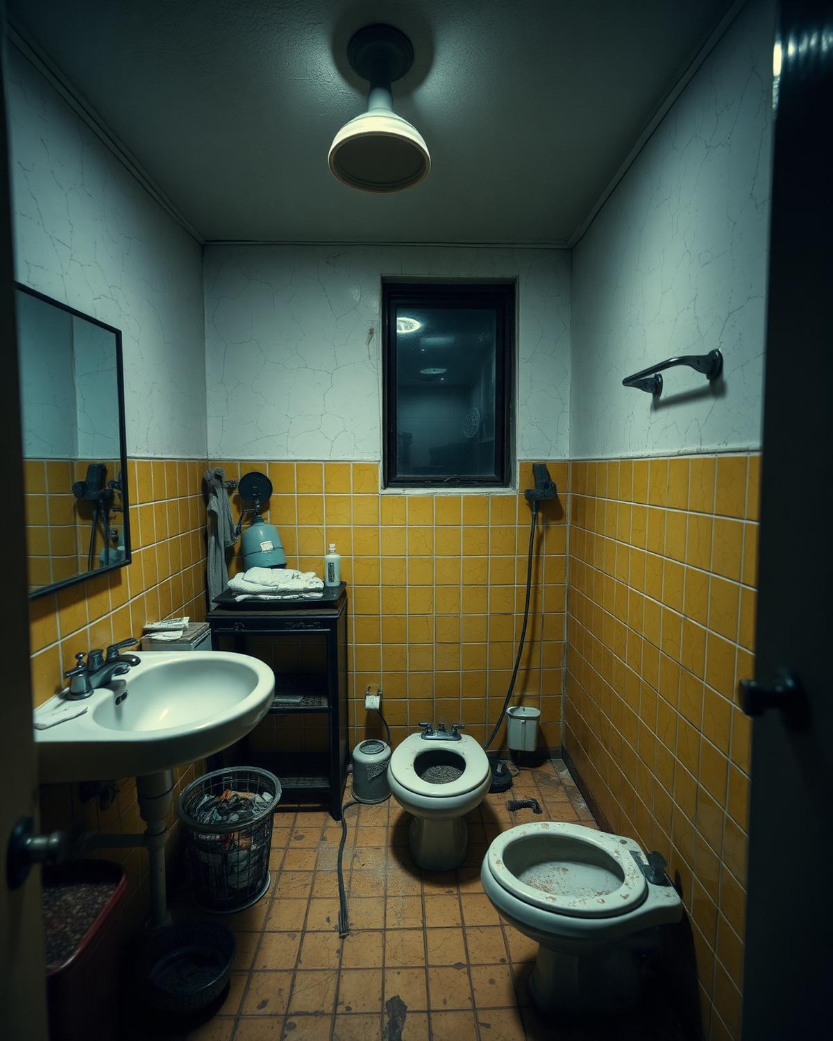 Salle de bain avant rénovation